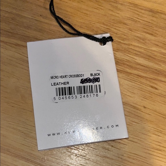 Kurt Geiger Black and Gold Crossbody Bag with Quilted Design - Picture 2 of 3